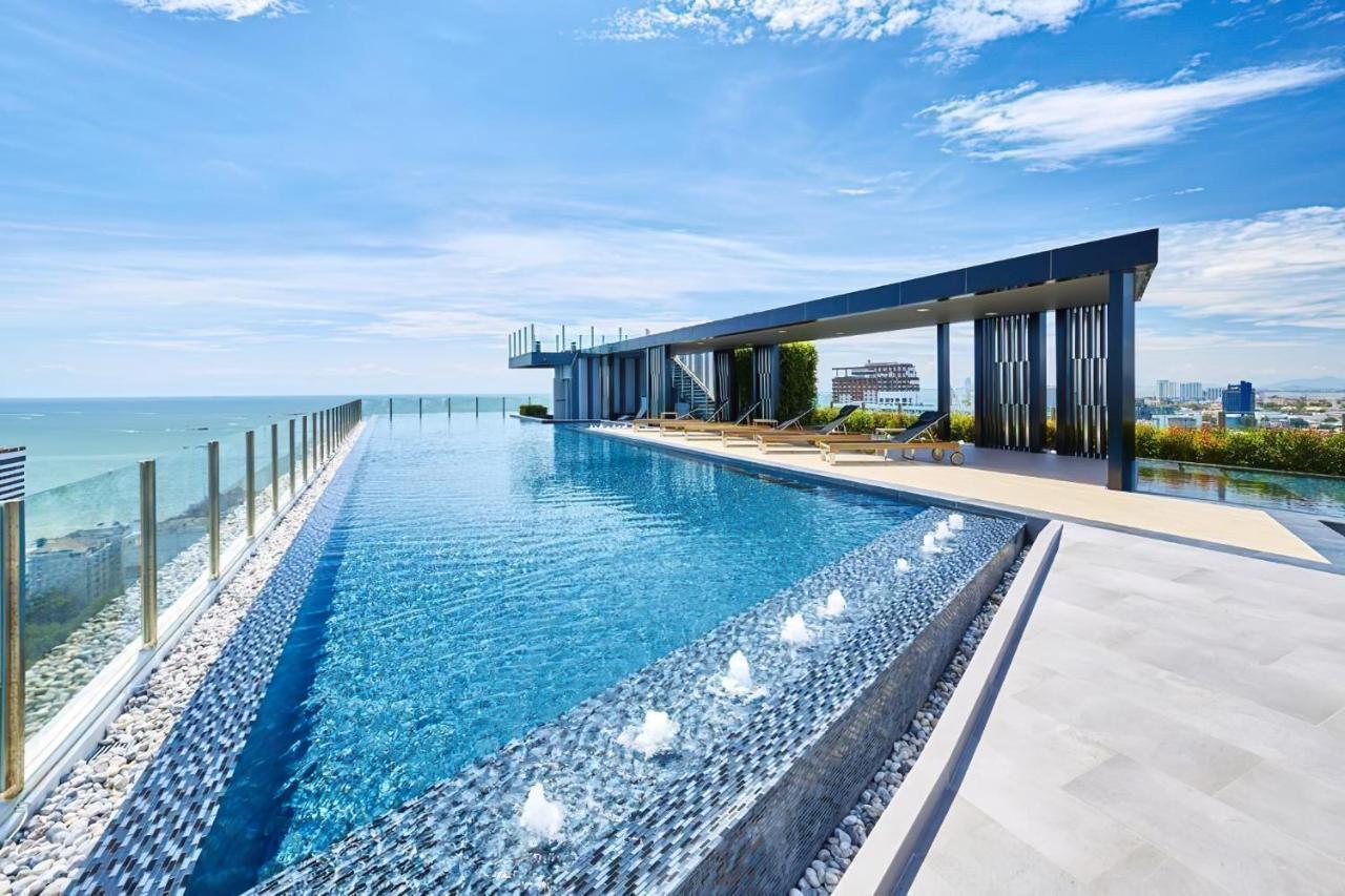 Apartmán Great Location With Infinity Pool - Central Pattaya Exteriér fotografie