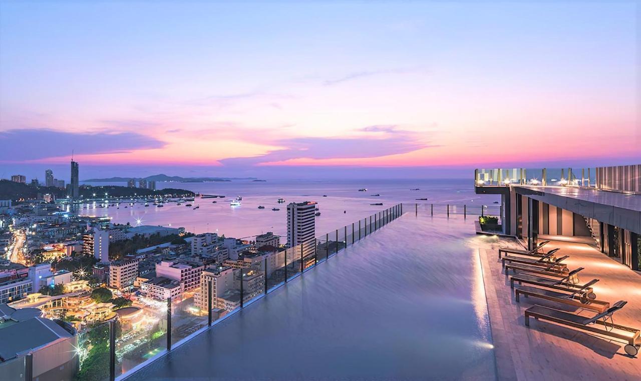 Apartmán Great Location With Infinity Pool - Central Pattaya Exteriér fotografie