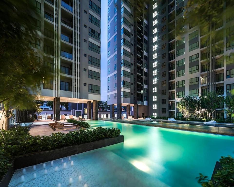 Apartmán Great Location With Infinity Pool - Central Pattaya Exteriér fotografie